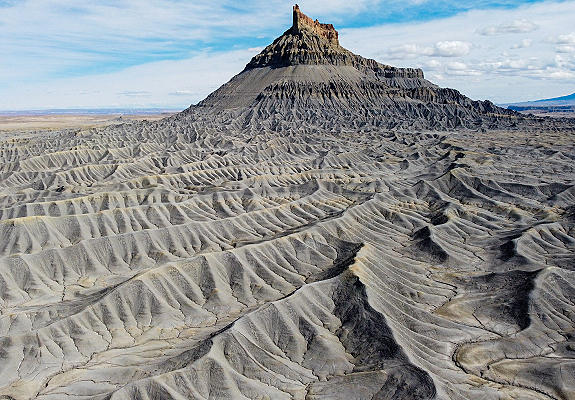 factory butte blue hills