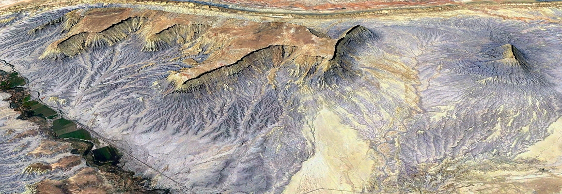 factory butte blue hills