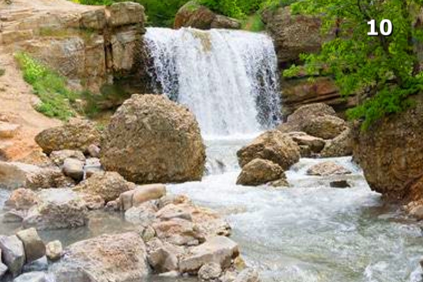 utah waterfall