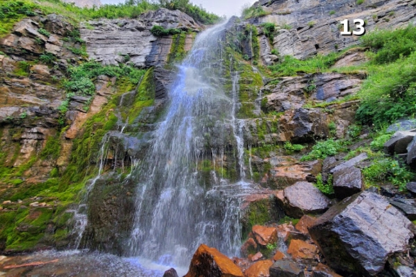 utah waterfall