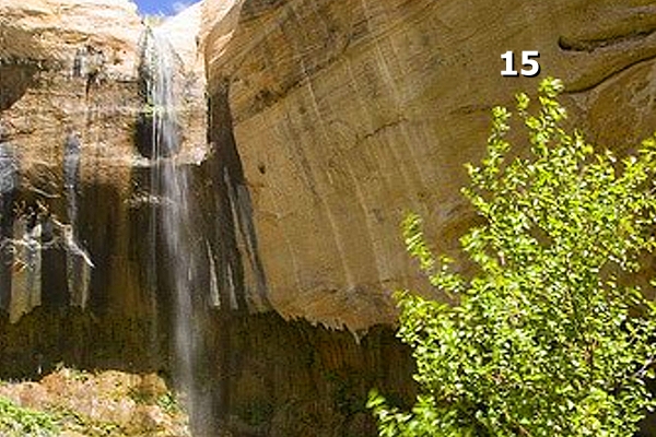 utah waterfall