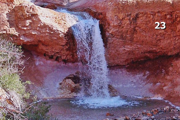 utah waterfall