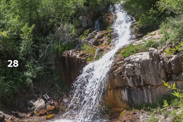 utah waterfall
