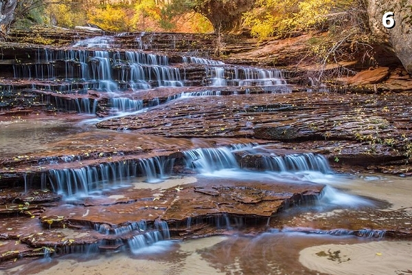 utah waterfall