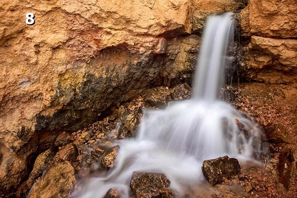 utah waterfall