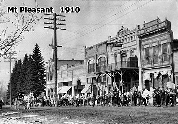 historic city photo