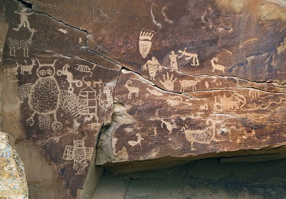 native american petroglyph