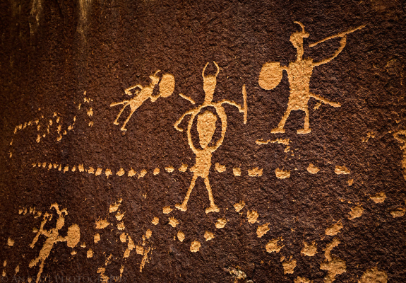 native american petroglyph
