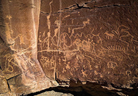 native american petroglyph
