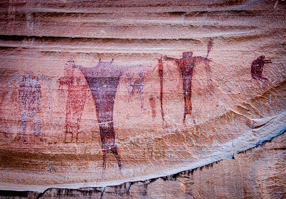 native american petroglyph
