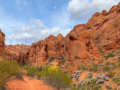 red cliffs