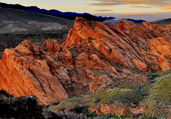 red cliffs